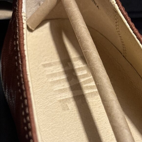 Frye Melanie Slip On Womens Casual Flat Size 11 In Brown Leather. New. - Picture 4 of 11